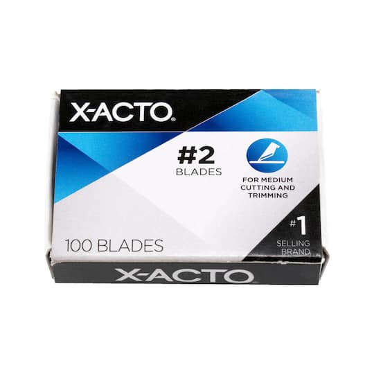 X-Acto&#xAE; #2 Knife Blades, 100ct.